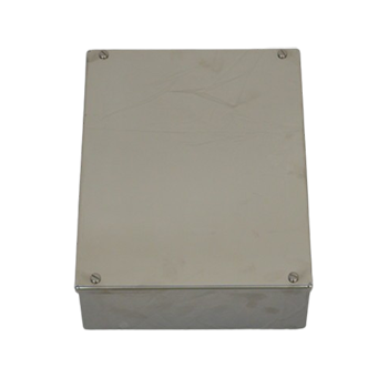TCE 13 stainless steel terminal & control enclosure — Thompson Hutton NZ